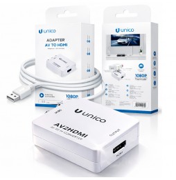 Unico Adattatore Convertitore da RCA a HDMI...