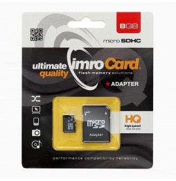 Imro Scheda di Memoria MicroSD 8GB Alta...