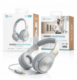 Unico HP1840 Cuffie Over-Ear φ40mm Unifilari...