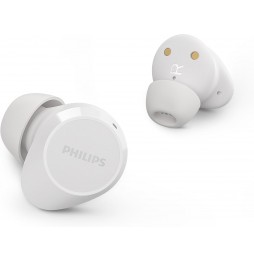 Philips TAT1209 Cuffie Auricolari Wireless TWS Bluetooth 5.3 IPX4 Bianche