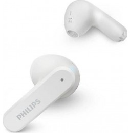 Philips TAT2139 Cuffie Auricolari TWS Bluetooth 5.3 Bassi Dinamici IPX4 Bianco