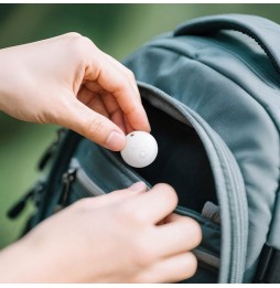 Hoco E93A Localizzatore Smart Compatibile Google Trova il mio dispositivo Bianco