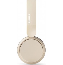 Philips TAH3209 Cuffie Wireless Bluetooth 5.3 On-Ear 25 Ore Multipoint Beige