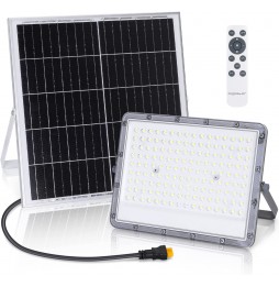 Aigostar Faro LED Solare 200W IP65 2000lm 6500K...