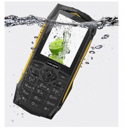 New Majestic Tank Telefono Cellulare Work Robusto IP68 Dual Band 2.4" 2000mAh