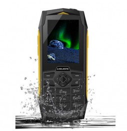 New Majestic Tank Telefono Cellulare Work Robusto IP68 Dual Band 2.4" 2000mAh