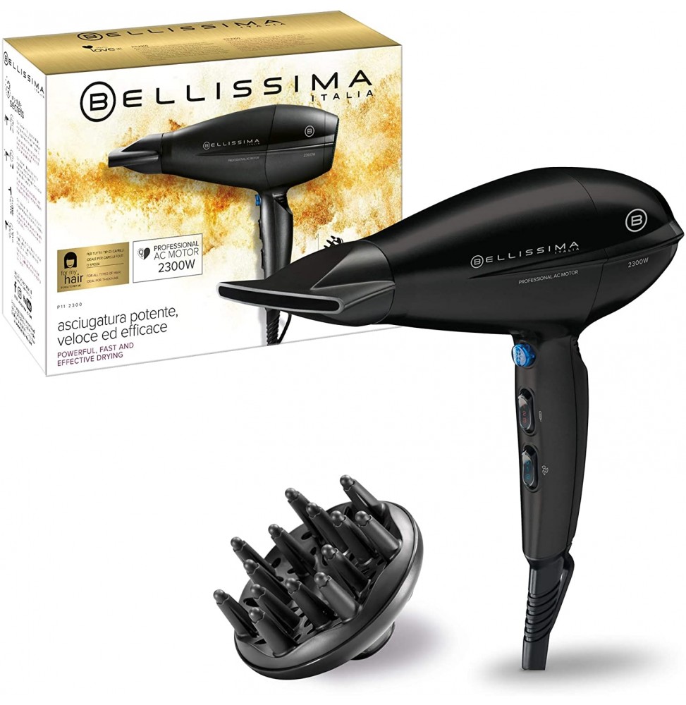 Imetec Bellissima P11 2300 Asciugacapelli Professionale 2300 W