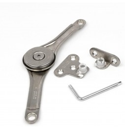 Ferrari Braccetto Ante Wasistas Nichelato Supporto Regolabile Fino a 9kg Made in Italy