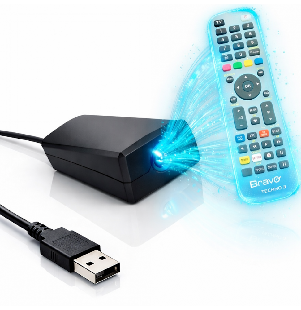 Bravo Kit OKey Programmatore USB IR per Telecomandi Serie Techno Infrarossi