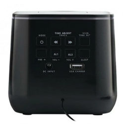 Thomson Radiosveglia Digitale DAB+ FM CR80DAB Con Porta USB Di Ricarica Nero