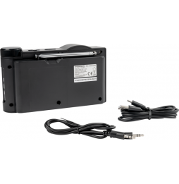 Thomson RT400DABBT Radio Sveglia DAB+ Bluetooth USB Batteria Ricaricabile Nero