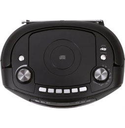Thomson Radio Portatile DAB+ Lettore CD Cassette Registratore Schermo LCD Nero