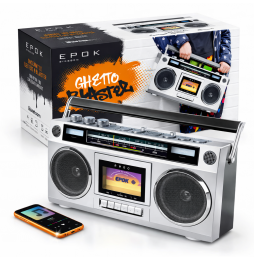 Bigben Ghetto Blaster Retrò Radio FM Stereo...