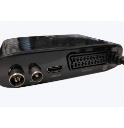 Majestic DEC 675 HD Decoder Digitale Terrestre DVB-T2 HEVC Main 10 HDMI Scart