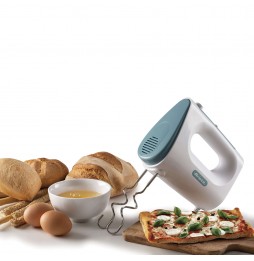 Ariete 1545 Sbattitore Breakfast 450W 5 Velocità Con Fruste E Ganci Bianco