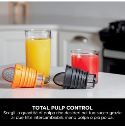 Ninja JC151EU Estrattore di Succo a Freddo Cold Press 150W 2Filtri Caraffa 700ml