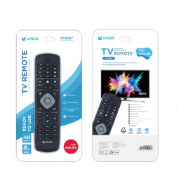 Unico Telecomando Compatibile TV Philips Pronto All'uso Pile Incluse Ricambio