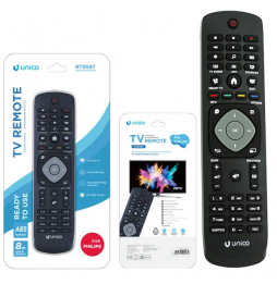 Unico Telecomando Compatibile TV Philips Pronto All'uso Pile Incluse Ricambio