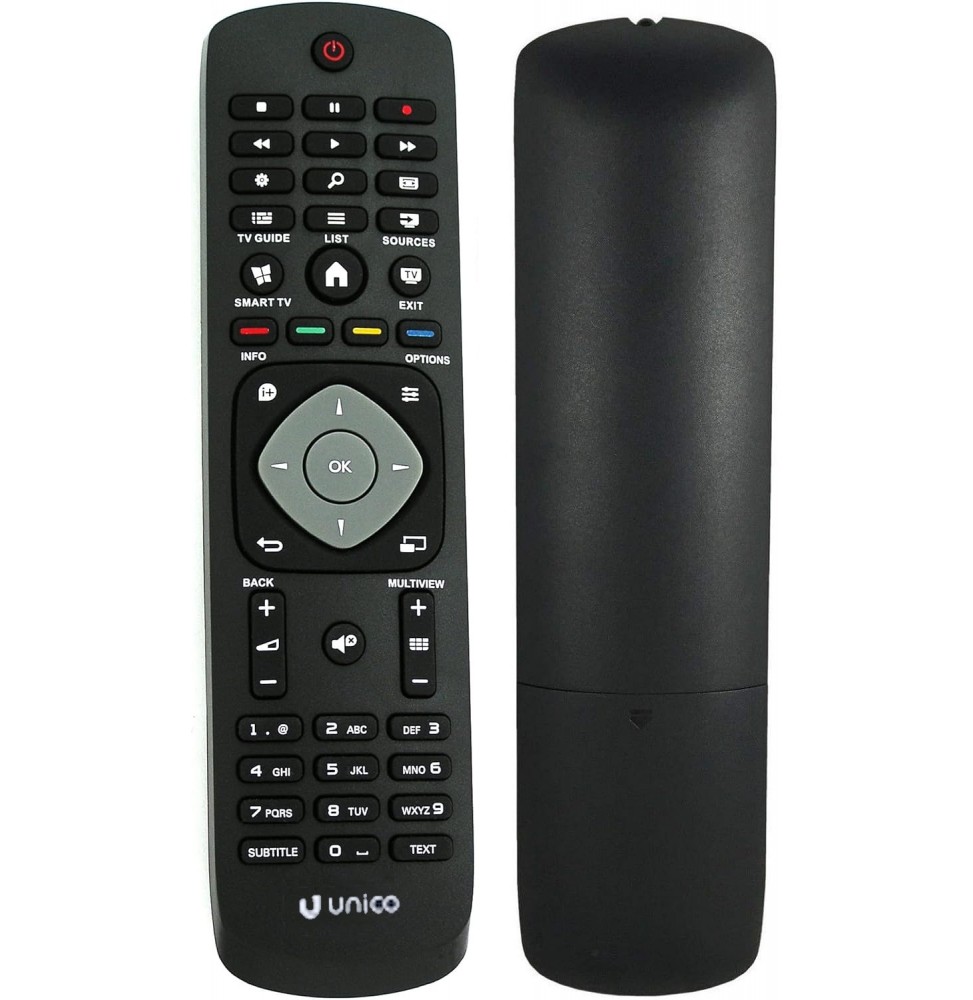 Unico Telecomando Compatibile TV Philips Pronto All'uso Pile Incluse Ricambio