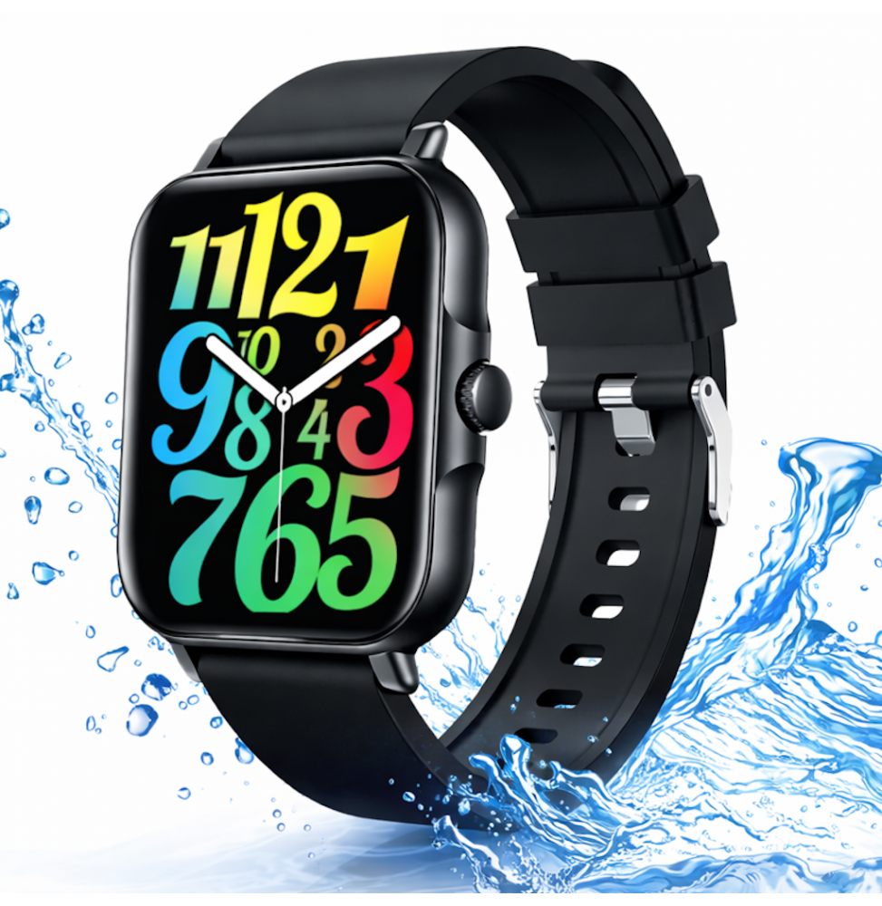 Unico Smartwatch Pro2 SW2782 Black 1.83" LED Chiamate BT Cardio 100+ Sport 22mm