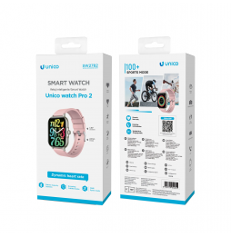 Unico Smartwatch Pro2 SW2782 Oro 1.83" LED Chiamate BT Cardio 100+ Sport 22mm