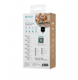 Unico Smartwatch Sport WS2175 Funzione AI Chiamate HD BT Silver 2" LED Cardio