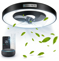 Aigostar Ventilatore Da Soffitto Smart Luce Led...