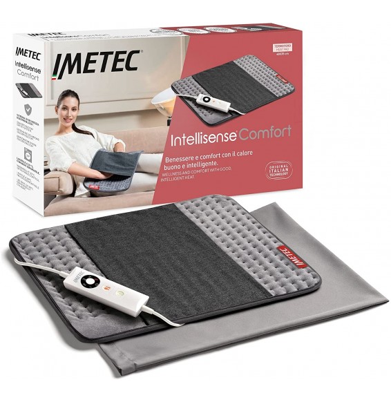 IMETEC Termoforo elettrico rettangolare Intellisense Comfort