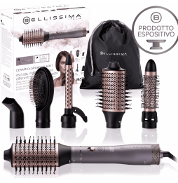 Imetec Bellissima Ceramic e Argan Oil 6 in 1...