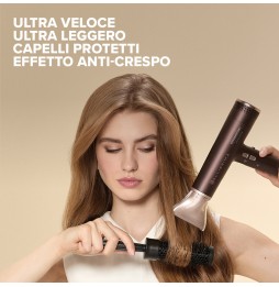 Imetec Bellissima Ceramisonic Asciugacapelli Digitale Ion Ceramic Hi-Pro 1700W