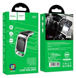Hoco CA74 Supporto Auto Per Smartphone Magnetico Carbon Forte Calamita