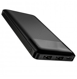 Hoco J72 Batteria Esterna Powerbank 10000mAh 2xUSB Type-C Micro-USB Nero