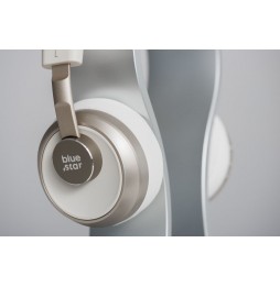 Blue Star BH02 Cuffie Wireless Bluetooth 5.3 Autonomia 40h Ingresso AUX Bianco