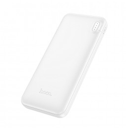 Hoco J128 Batteria Esterna Powerbank 10000mAh 2xUSB Micro-USB Type-C Bianco