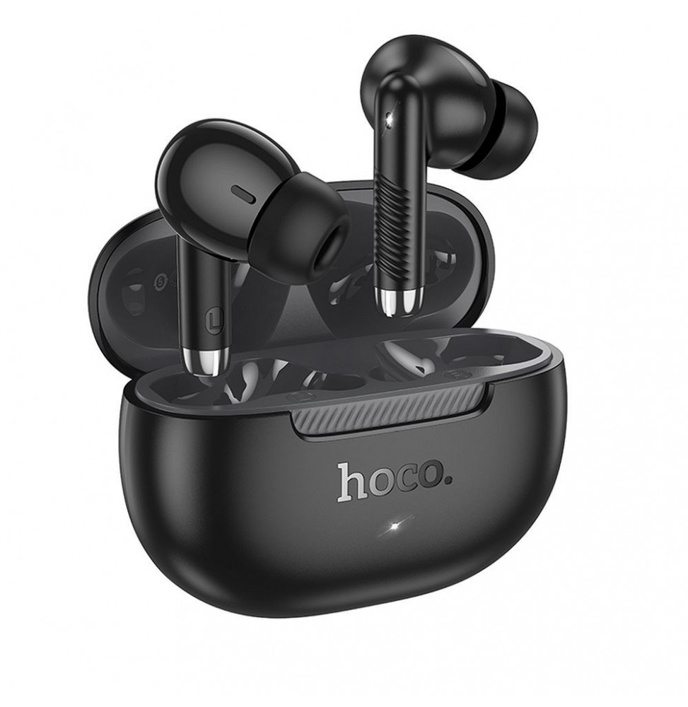 Hoco EQ24 Auricolari Wireless TWS Bluetooth 5.4 Nero Mezzanotte 7h Autonomia