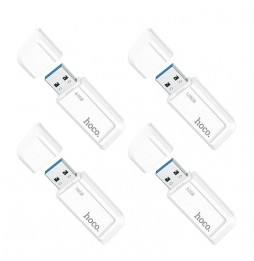 Hoco UD11 Chiavetta USB 3.0 128 GB Memoria Flash Drive USB-A Bianca