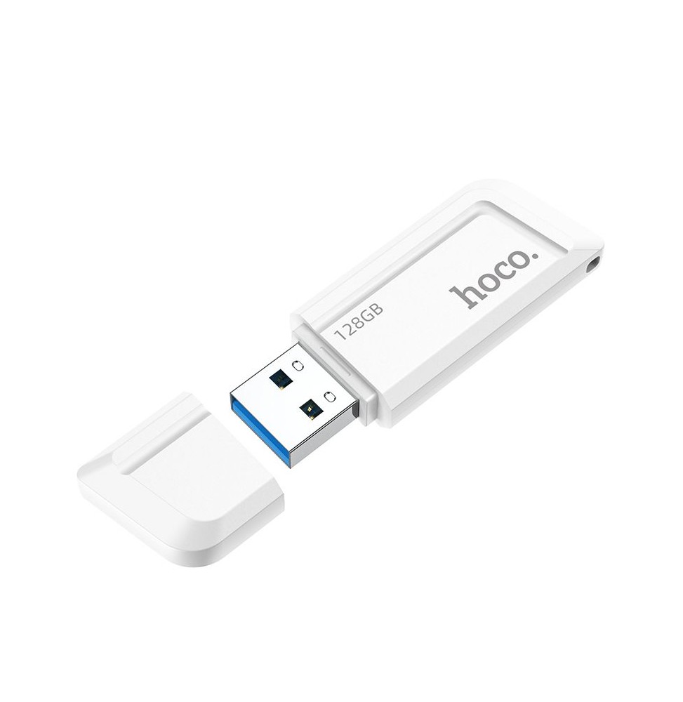 Hoco UD11 Chiavetta USB 3.0 128 GB Memoria Flash Drive USB-A Bianca