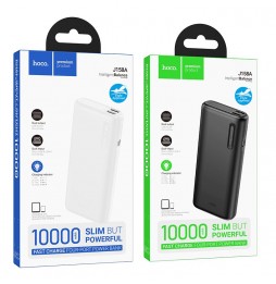 Hoco J158A Powerbank 10000 mAh 2A Doppia Uscita USB Indicatore LED Nero