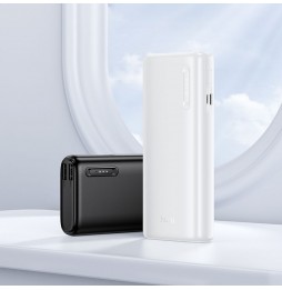 Hoco J158A Powerbank 10000 mAh 2A Doppia Uscita USB Indicatore LED Nero