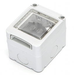 Aigostar Scatola Impermeabile 2 Moduli IP55...