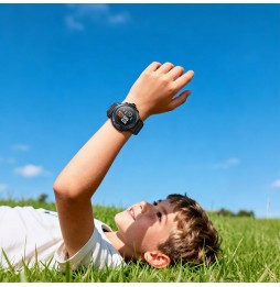 Hoco Y107 Smartwatch Per Bambini 4G GPS Videochiamate Tasto SOS IP54 Nero