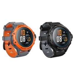 Hoco Y107 Smartwatch Per Bambini 4G GPS Videochiamate Tasto SOS IP54 Nero