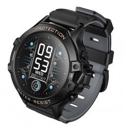 Hoco Y107 Smartwatch Per Bambini 4G GPS Videochiamate Tasto SOS IP54 Nero
