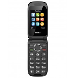 Saiet Like MC21 Cellulare Conchiglia Doppio Display Flip Attivo USB-C Rosso