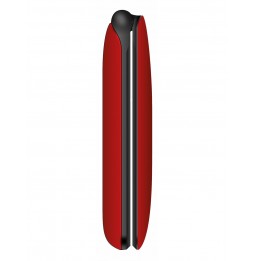 Saiet Like MC21 Cellulare Conchiglia Doppio Display Flip Attivo USB-C Rosso