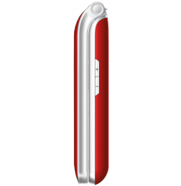 Saiet Vanto Cellulare Conchiglia Tasti Grandi SOS Foto Contatti USB-C Rosso