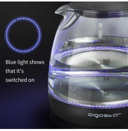 Aigostar Elfin Bollitore Elettrico Mini 1 Litro 2200 Watt Senza BPA