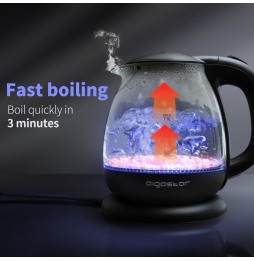 Aigostar Elfin Bollitore Elettrico Mini 1 Litro 2200 Watt Senza BPA