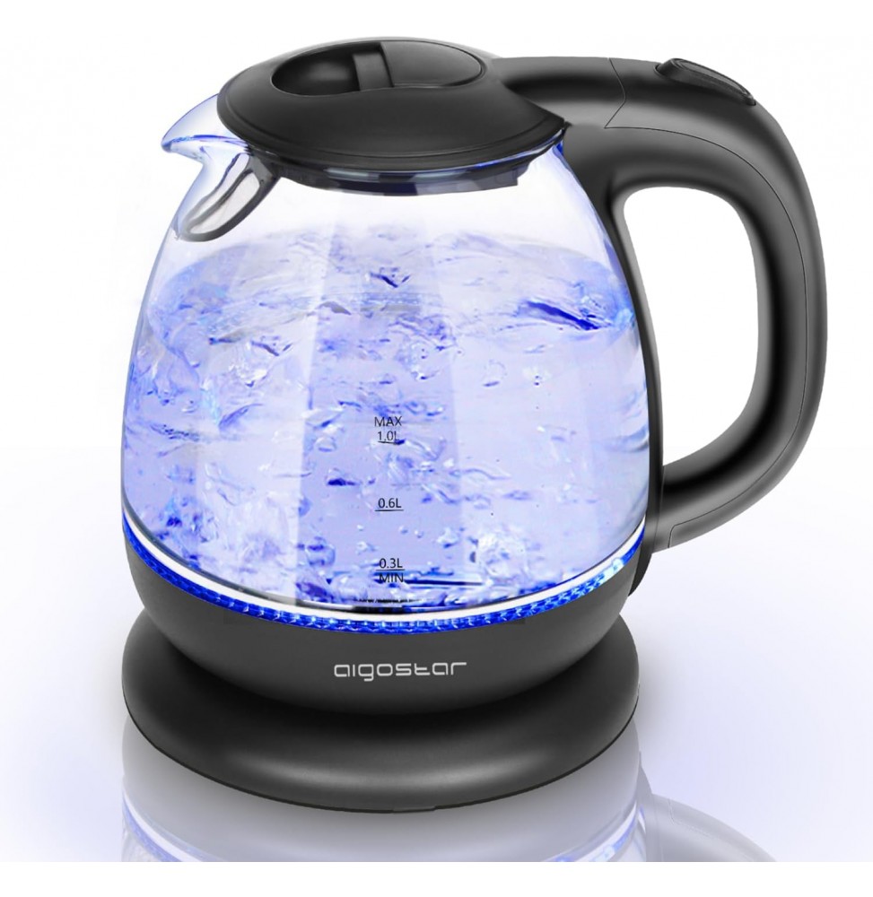 Aigostar Elfin Bollitore Elettrico Mini 1 Litro 2200 Watt Senza BPA