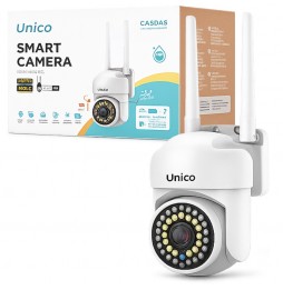Unico Telecamera Esterno Wi-Fi PTZ 1080P Doppia...